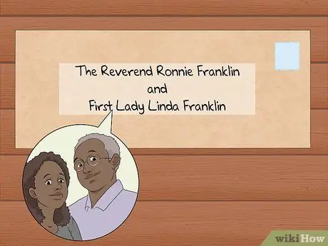 Обращение к пастору и его жене Шаг 4