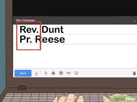 Обращение к пастору и его жене Шаг 8
