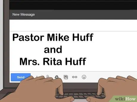 Обращение к пастору и его жене Шаг 9