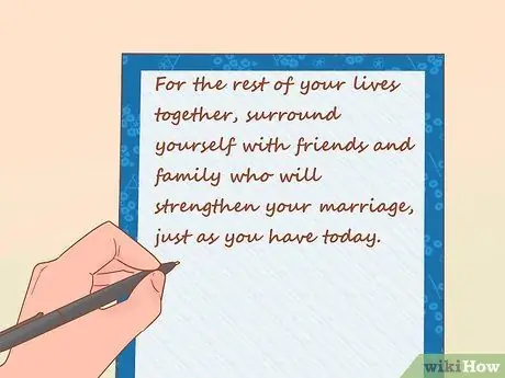 Поздравить кого-нибудь с женитьбой Шаг 4