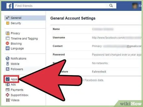 Отписаться от Zoosk на Facebook Шаг 10