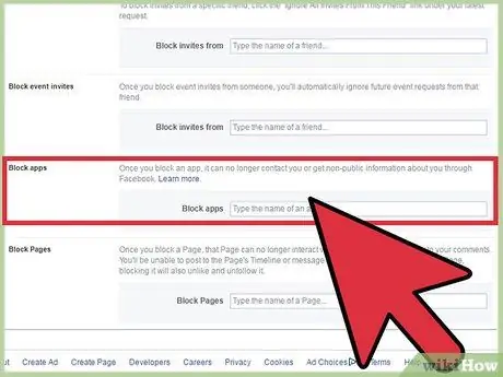 Отписаться от Zoosk на Facebook Шаг 4