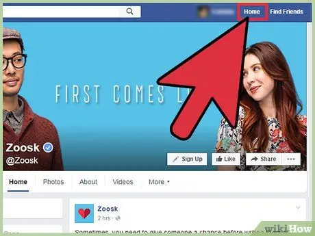 Отписаться от Zoosk на Facebook Шаг 8