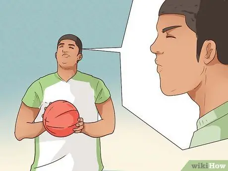 Выполнить свободный бросок баскетбольного мяча, шаг 14