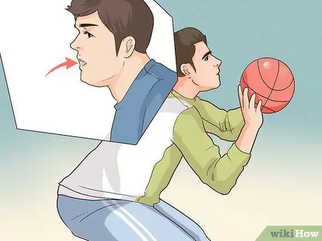 Выполнить свободный бросок баскетбольного мяча, шаг 9