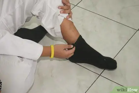 Делайте шпагаты в боевых искусствах Шаг 2