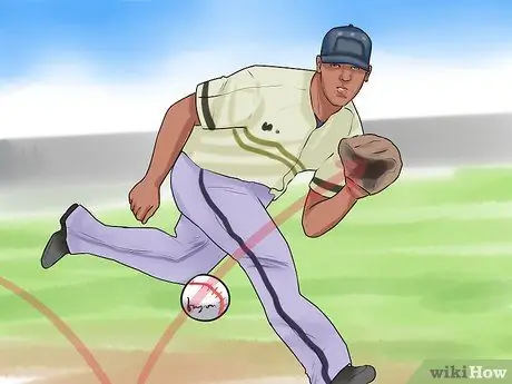 Поле наземного мяча Шаг 3