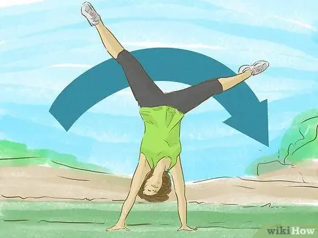 Сделайте сальто, шаг 1