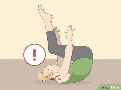 Бэкфлип с приподнятой платформы Шаг 8