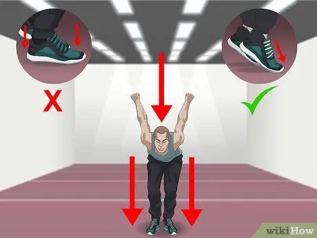 Сделайте полный шаг стоя 7