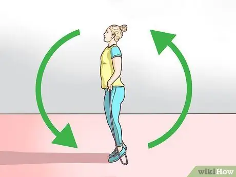 Использование скакалки в художественной гимнастике Шаг 1