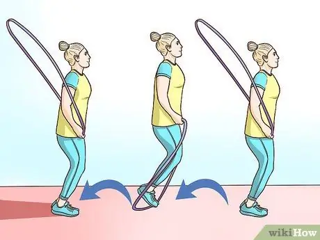 Использование скакалки в художественной гимнастике Шаг 2