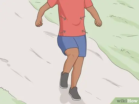 Бег под уклон, шаг 13