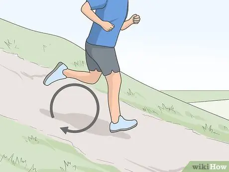 Бег под уклон, шаг 5