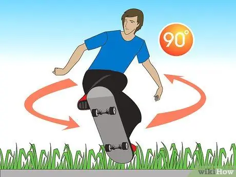 BS 180 (зад 180 на скейтборде) Шаг 7