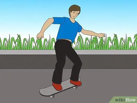 BS 180 (зад 180 на скейтборде) Шаг 8