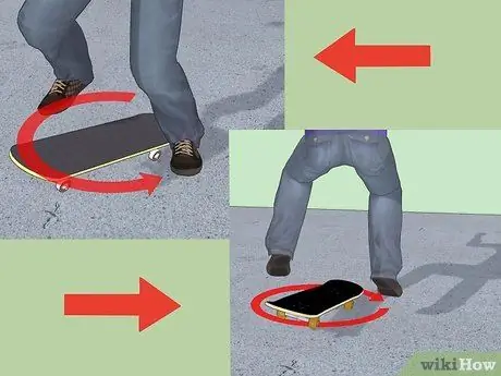 Switch Frontside Shove It Шаг 1