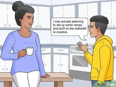 Убедите родителей купить вам скейтборд Шаг 8