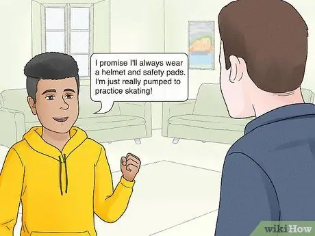 Убедите родителей купить вам скейтборд Шаг 9