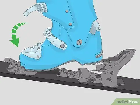 Отрегулируйте лыжные крепления, шаг 6