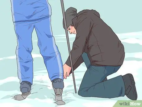 Выберите лыжные крепления Шаг 10