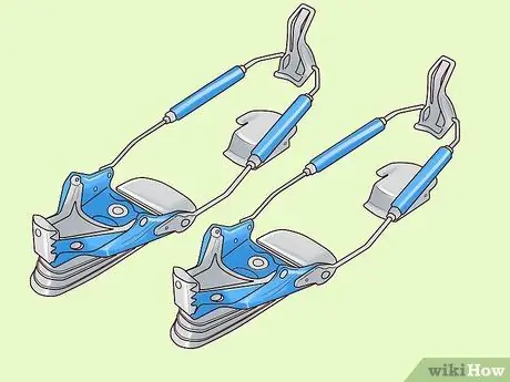 Выберите лыжные крепления Шаг 4