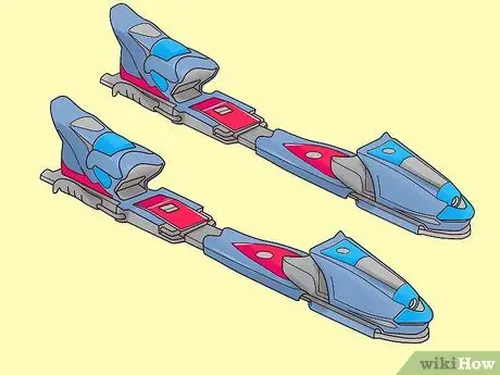 Выберите лыжные крепления Шаг 9