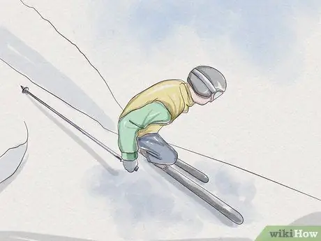 Лыжи в порошковом снегу Шаг 6