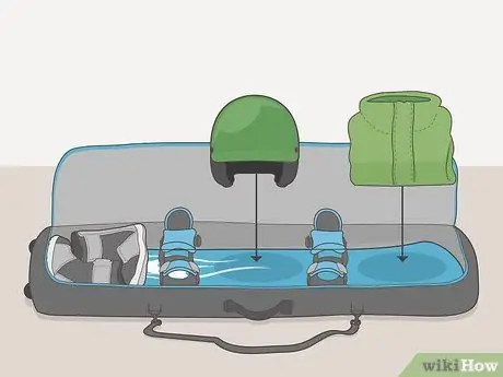 Соберите сноуборд для полета Шаг 4