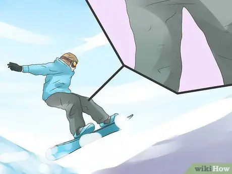 Совершить прыжок на сноуборде Шаг 6