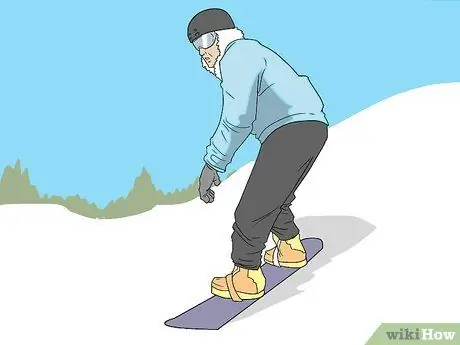 Сделайте Frontside 360 на сноуборде Шаг 13