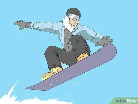 Сделайте Frontside 360 на сноуборде Шаг 16