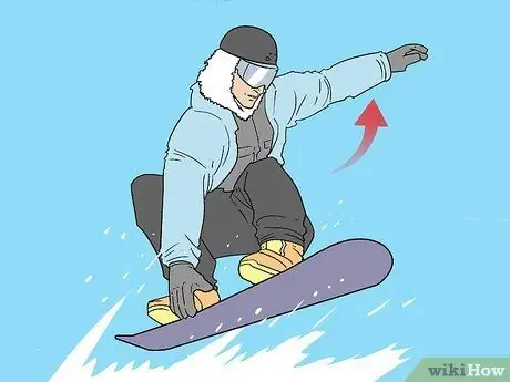 Сделайте Frontside 360 на сноуборде Шаг 3