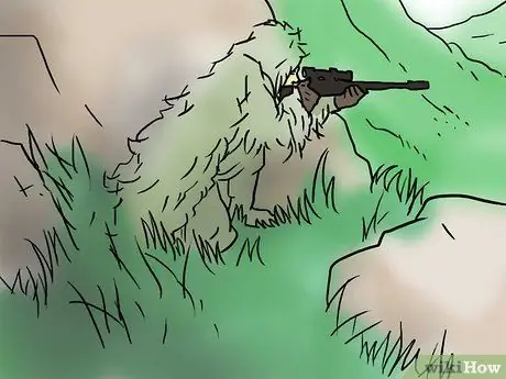 Преследовать с маскировочным костюмом (3D камуфляж) Шаг 10