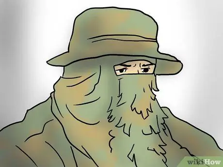 Преследовать с маскировочным костюмом (3D камуфляж) Шаг 17