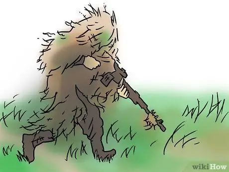 Преследовать с маскировочным костюмом (3D камуфляж) Шаг 18