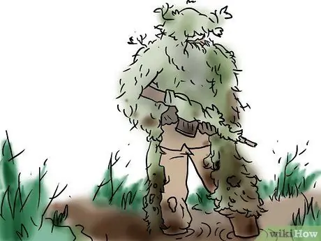 Преследовать с маскировочным костюмом (3D камуфляж) Шаг 20