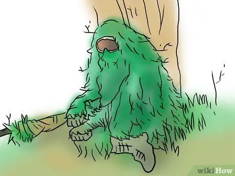 Преследовать с маскировочным костюмом (3D камуфляж) Шаг 8