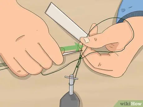 Изготовление рыболовной сети ручной работы Шаг 13