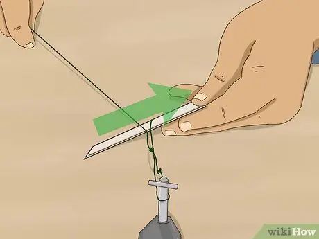 Изготовление рыболовной сети ручной работы Шаг 14