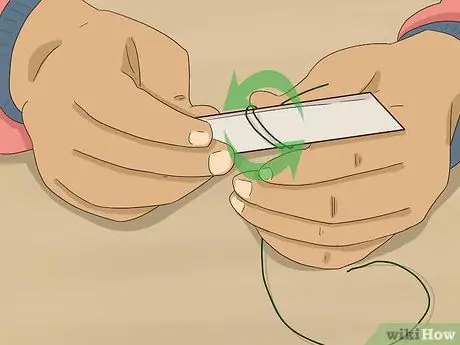 Изготовление рыболовной сети ручной работы Шаг 5