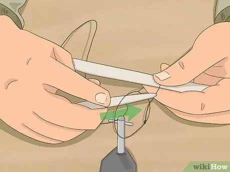 Изготовление рыболовной сети ручной работы Шаг 7