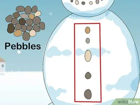 Украсить снеговика Шаг 5