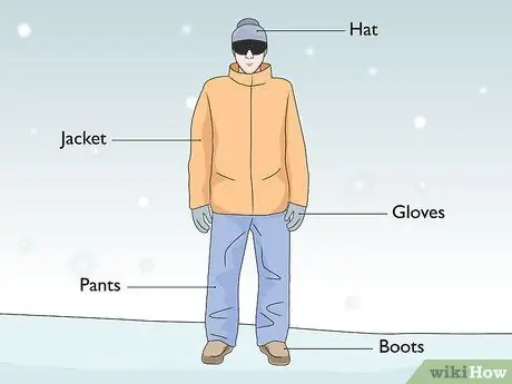 Катайтесь на санях с мешком для мусора Шаг 4