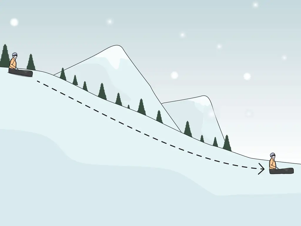 Как кататься на санях с мешком для мусора: 9 шагов (с иллюстрациями)