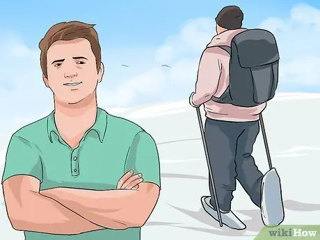 Выберите снегоступы Шаг 1