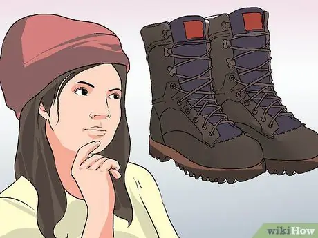 Выберите снегоступы Шаг 2