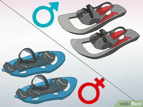 Выберите снегоступы Шаг 7