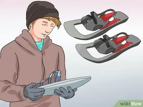 Выберите снегоступы Шаг 8