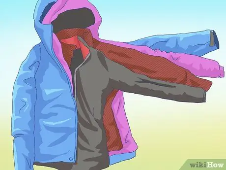 Одевайте детей правильно для снега Шаг 1